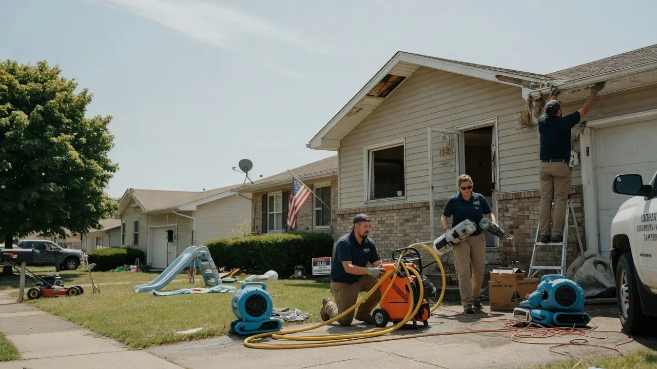 Water Damage Restoration in Wolcottville, IN near me